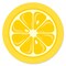Big Dot of Happiness So Fresh - Lemon - Citrus Lemonade Party Circle Sticker Labels - 24 Count